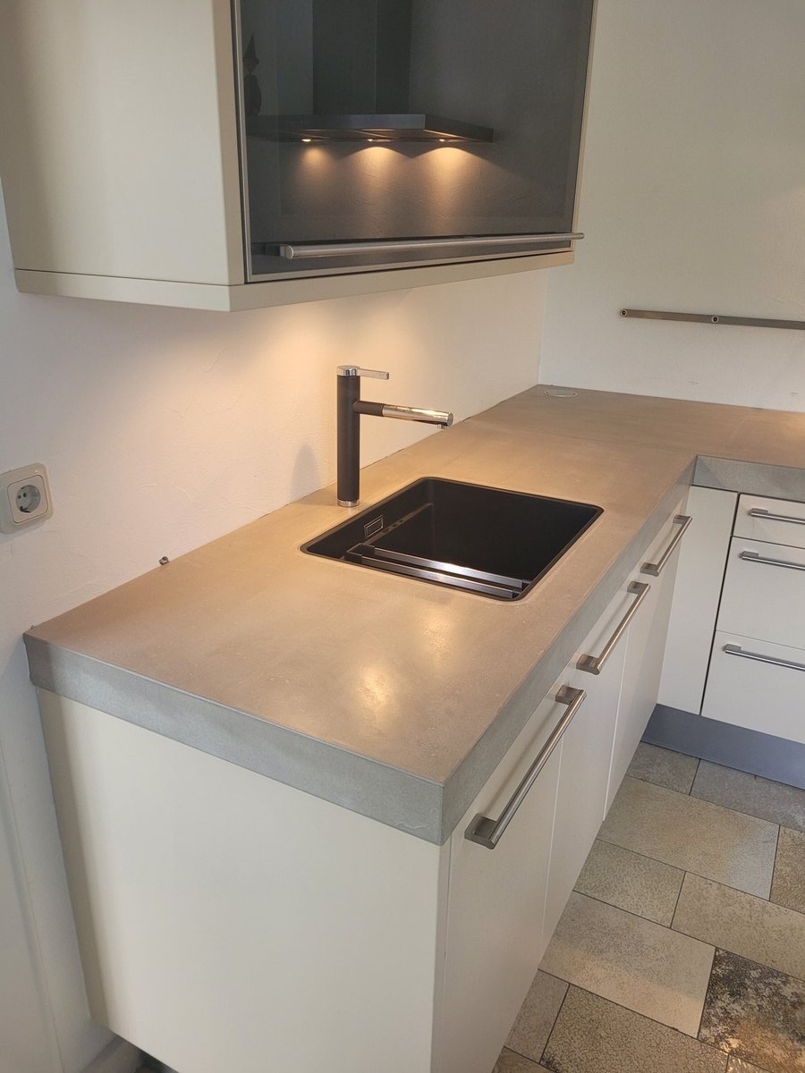 Betonarbeitsplatte nach Maß